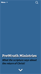 Mobile Screenshot of prewrathministries.org